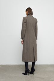 Denis Coat- Brown Herringbone