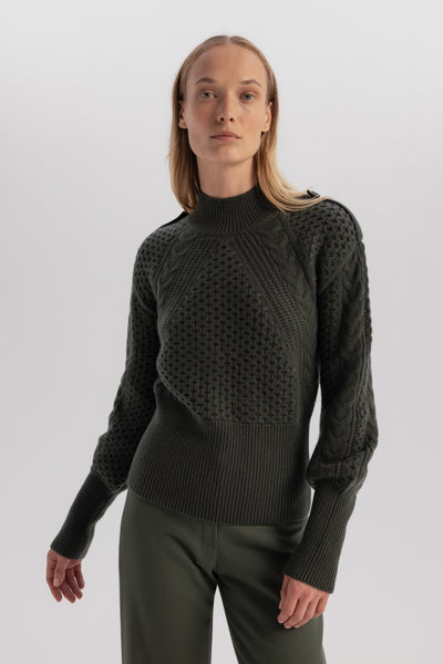 Camille Sweater- Khaki