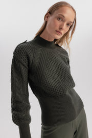 Camille Sweater- Khaki