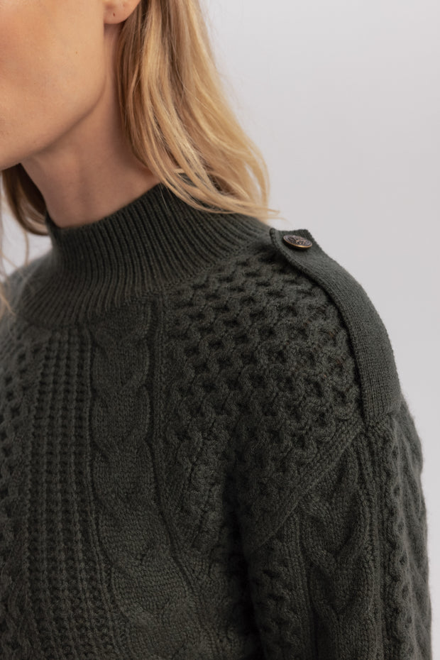 Camille Sweater- Khaki