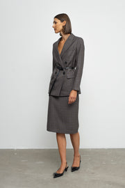 Paris Jacket - Brown Check