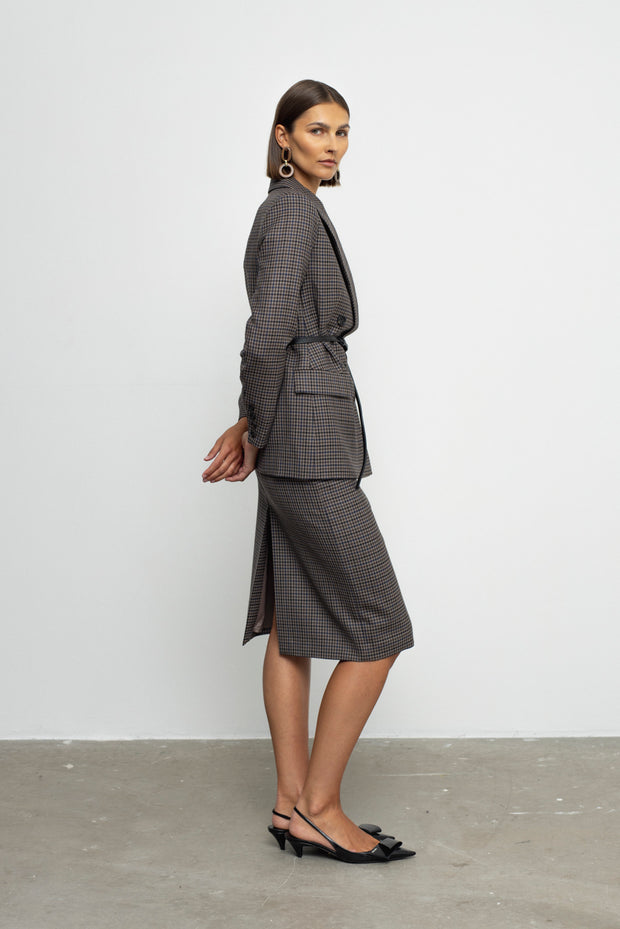 Paris Jacket - Brown Check