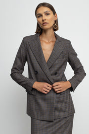 Paris Jacket - Brown Check
