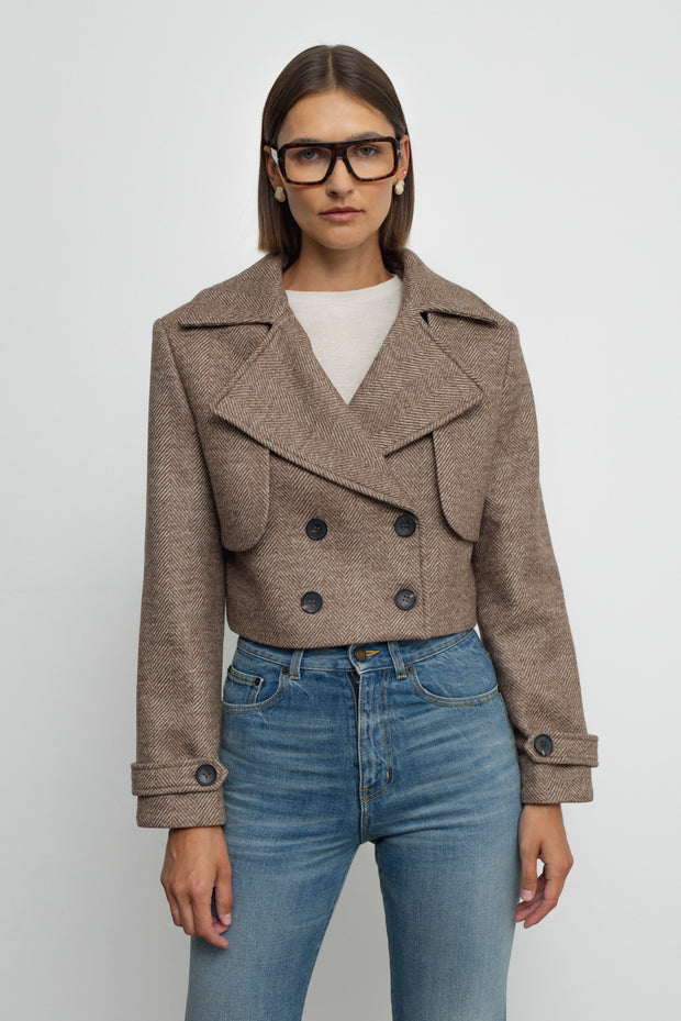 Camille Jacket - Brown