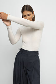Lee Cashmere Sweater- Cream