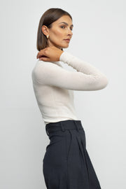 Lee Cashmere Sweater- Cream