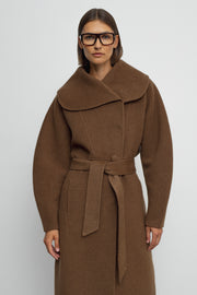 The Kelly Coat - Brown