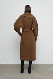 The Kelly Coat - Brown