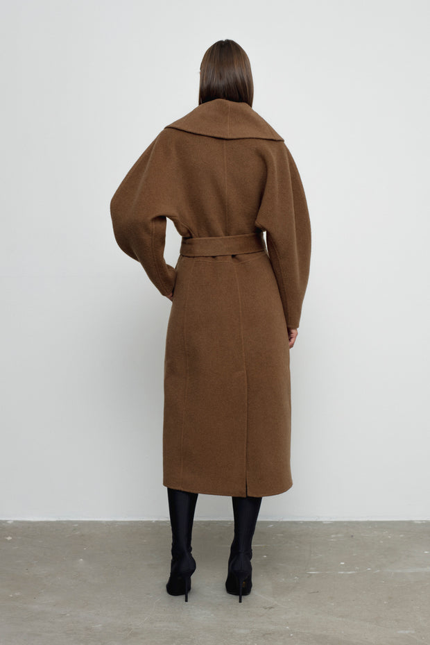 The Kelly Coat - Brown