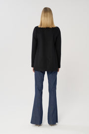 AW22 Erin Long Black Jacket