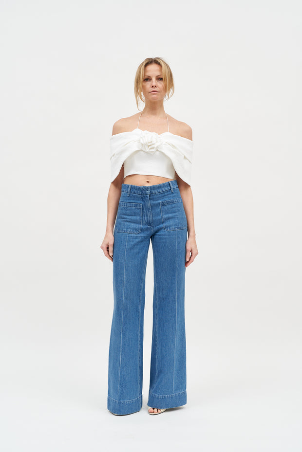 SS23 Top Mariko (creme linen)