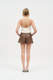 SS23 Kai Shorts (vegan leather)