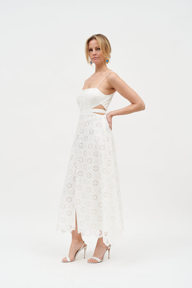 SS23 Costa Ricca Dress (white)