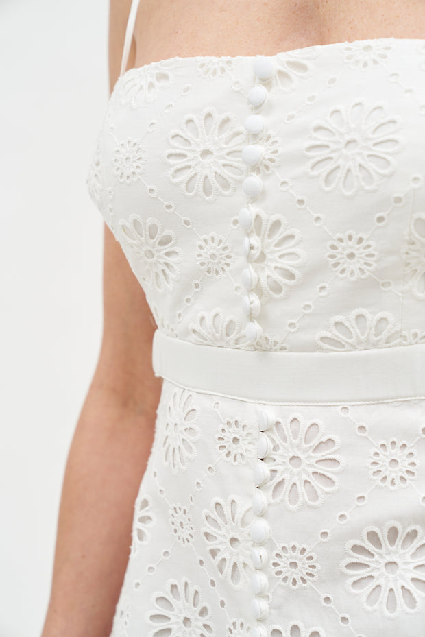 SS23 Costa Ricca Dress (white)
